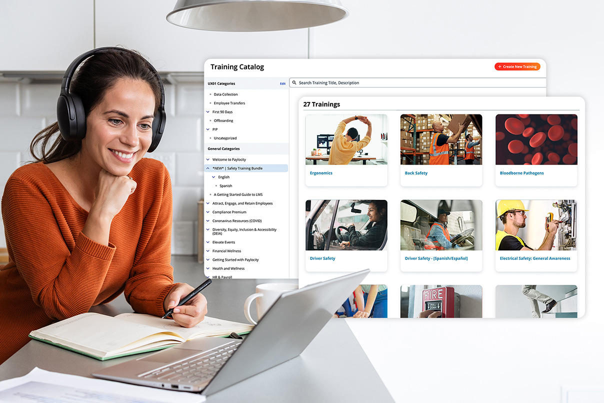 Paylocity training catalog