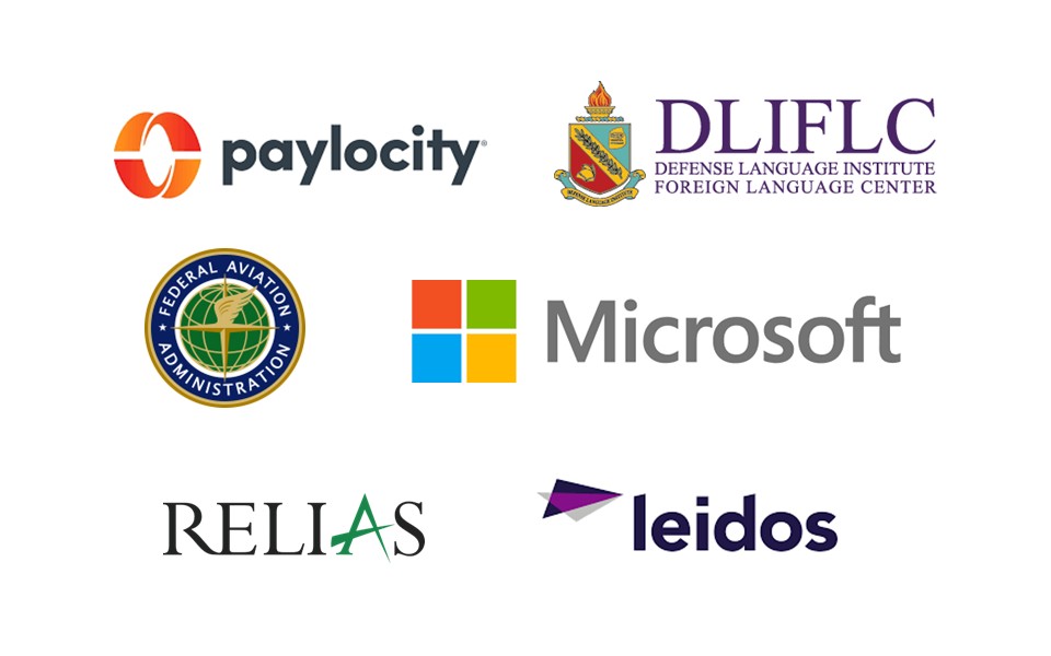 Customer company collage